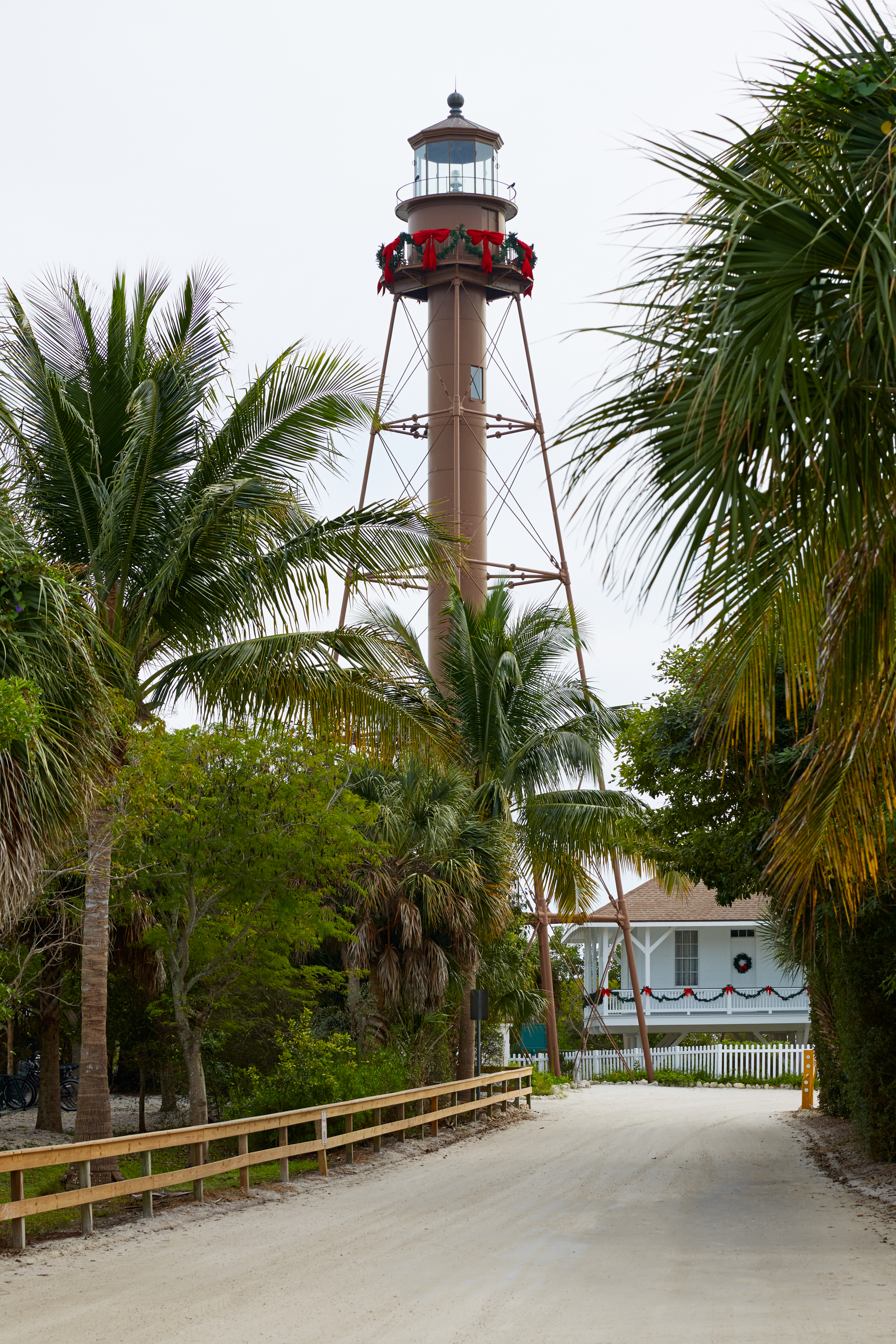 Florida Sanibel island lighthouse in USA