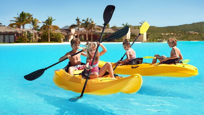 Canoeing on Lagoon