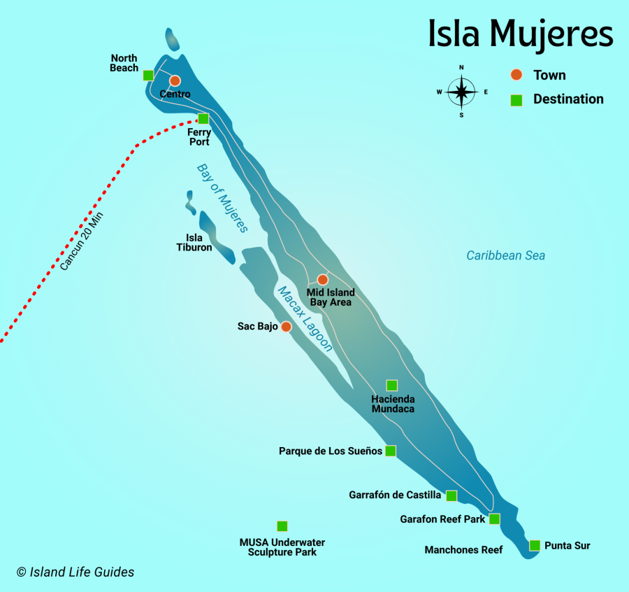 Isla-Mujeres-Map