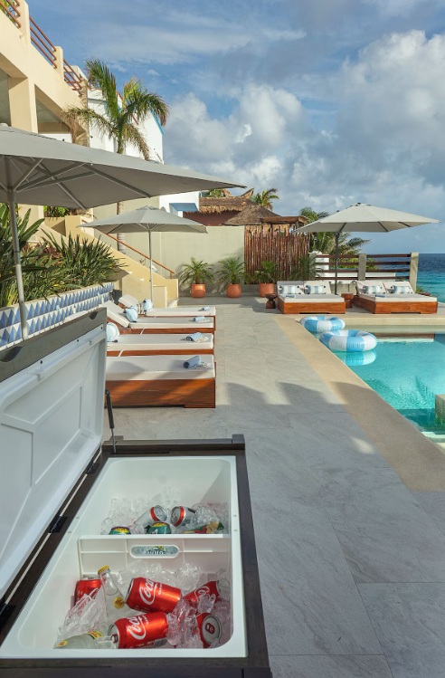 Outside Lounge Area